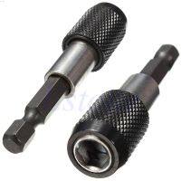 1/4Quot; 60Mm Hex Shank รวดเร็วปล่อยสกรูเจาะที่ยึดบิตไขควงแม่เหล็ก