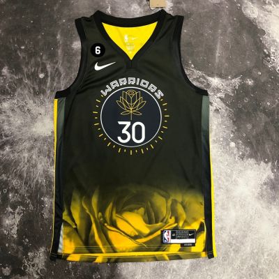 Mens Golden State Warriors 2023NBA Stephen Curry Jersey Basketball Player Jersey