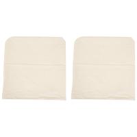 2 Pack Organic Reusable Cold Coffee Brew Filters Bag,12 Inch Wine Brewing Filters Eco-Friendly Mesh Cotton Toddy Filter