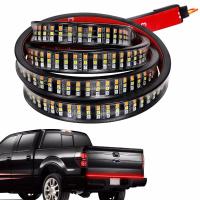 60"/48" LED Strip Tailgate Light Bar Reverse Brake Alarm Turn Signal Taillight For Chevy Ford Dodge Truck Trailer