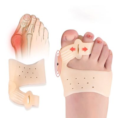 【CW】✐♙  2Pcs Feet Big Toe Hallux Valgus Corrector SEBS Orthotics Thumb Adjuster Correction Pedicure Socks Bunion