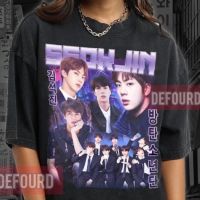 เสื้อยืด พิมพ์ลาย Seokjin KIM BTS | เสื้อยืด พิมพ์ลาย Bts UNISEX RAP I SEOKJIN 2 Defourd