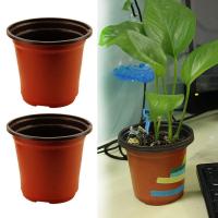 1pcs Two-color Flower Pot Gardening Soft Flower Pot COD V7U1