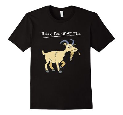 Funny Goat Tee Mens Unique Cotton Tshirt