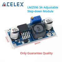 LM2596 DC-DC Step-down Power Supply Module 3A โมดูล Step-down แบบปรับได้ LM2596S ตัวควบคุมแรงดันไฟฟ้า 24V 12V 5V 3V สําหรับ arduino