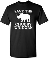 Save Chubby Unicorns | Sarcastic Shirts | T-shirts - Novelty Graphic Funny Shirt Tee Men - Aliexpress