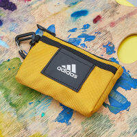 Adidasˉnew อาดิดาสดั้งเดิมพวงกุญแจสำหรับทั้งหญิงและชายแท้แบรนด์ทันสมัยสปอร์ตลำลองกระเป๋าเล็ก Dompet Koin ใหม่พิมพ์โลโก้กระเป๋าขนาดเล็กขิงแฟชั่น