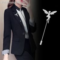 New Cute Long Needle Brooches Kids Jewelry Female Angel Simple Men 39;s Suit Metal Brooch Pin Badge Scarf Buckle Women Accessories