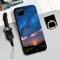 เคสนิ่มสำหรับ OPPO Realme C11เคสโทรศัพท์คลุมทั้งหมด2022ใหม่เคสป้องกันการตกหล่นกันรอยขีดข่วนฝามีที่ถือวงแหวนโทรศัพท์ &amp; เชือก