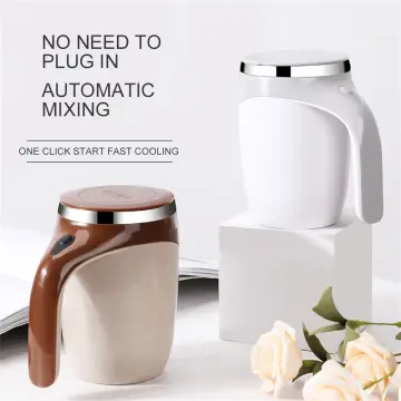 Cup Self Mixing Coffee Mug Chocolate Milk Stirring Automatic Auto Magnetic  Mixer 