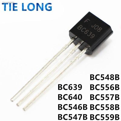❒✤ 100pcs BC639 BC640 BC546B BC547B BC548B BC556B BC557B BC558B BC559B BC546 BC547 BC548 BC556 BC557 BC558 triode transistor TO-92