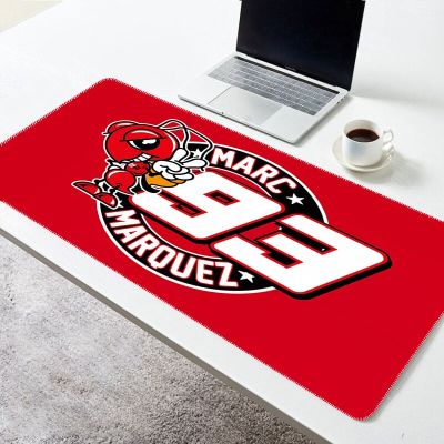 Xxl Mouse Pad Gamer Marc Marquez 93 Pc Gaming Accessories Mausepad Rubber Mat Mousepad Mats Keyboard Cabinet Mause Laptops Pads Basic Keyboards