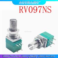 ✟❄ 5pcs RV097NS 5K 10K 20K 50K 100K 500K B5K with a switch audio 5pin shaft 15mm amplifier sealing potentiometer