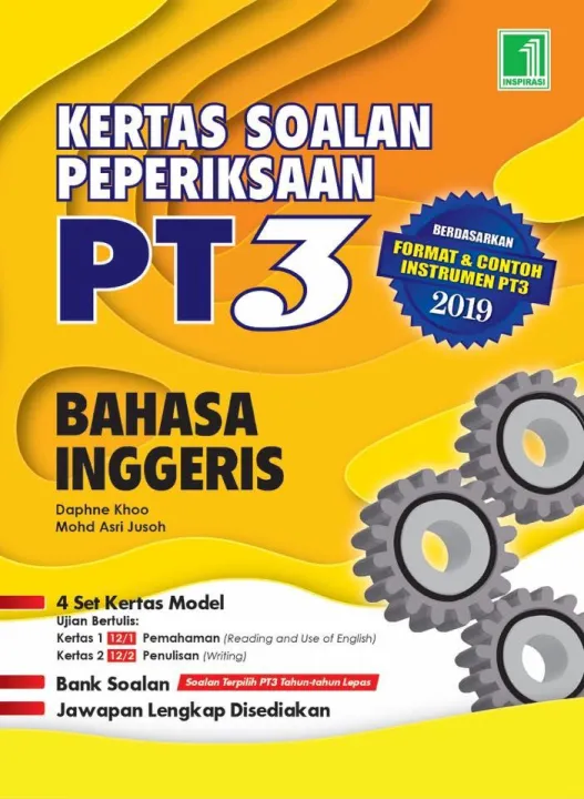 Kertas Soalan Peperiksaan Pt3 Bahasa Inggeris Tny Lazada