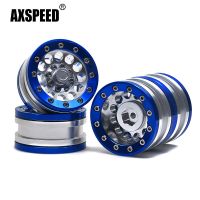 AXSPEED 30mm Thickness Metal 1.9 inch Beadlock Wheel Rims Hubs for Axial SCX10 D90 CC01 1/10 RC Crawler Car Parts