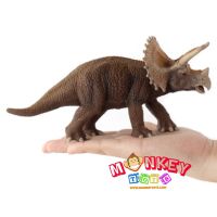 Monkey Toys - โมเดล ไดโนเสาร์ Triceratops ขนาด 20.50 CM (จากหาดใหญ่)