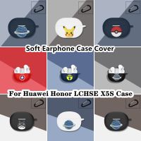 READY STOCK! For Huawei Honor LCHSE X5S Case Cool Cartoon Pattern &amp;Solid Color  for Huawei Honor LCHSE X5S Casing Soft Earphone Case Cover