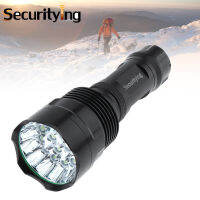 SecurityIng Super Bright 16x XM-L T6 LED 5400 Lumens ไฟฉายกันน้ำไฟฉาย5โหมดสำหรับใช้ในครัวเรือน/กลางแจ้ง