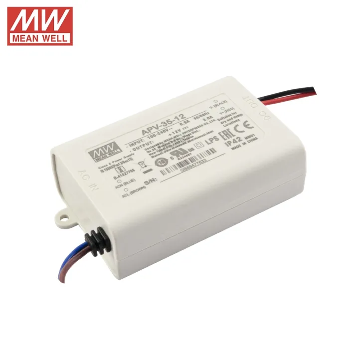 Meanwell Apv Constant Voltage Led Driver V W A Lazada Co Th