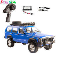 LS【ready Stock】 Mn78 1/12 2.4G Full Scale Cherokee รีโมทคอนโทรลรถสี่ล้อรถปีนเขา Rc ของเล่นสำหรับของขวัญเด็ก1【cod】