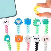 Charging Cable Cover For Phones Cable Mouse USB Charger Cord Headphone Holder Protector Cartoon Wire Management Organizer