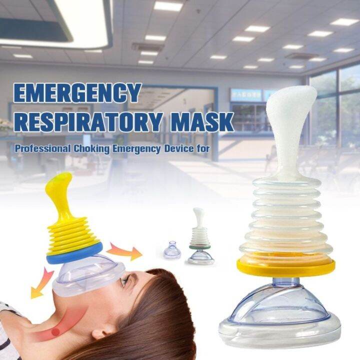 MANTINGY Easy To Use Choking Emergency Device Breathing Trainers Anti