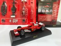 รถเฟอร์รารีของเล่นโมเดลรถประกอบโลหะหล่อ F1 1/64 KYOSHO Ferrari 248 F1 2006 Massa #6 LM