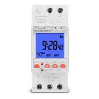 SINOTIMER TM928RBKL Ringing Instrument Timer Smart Ringing Instrument Timer Replaceable Battery Backlight 85-265V 30A