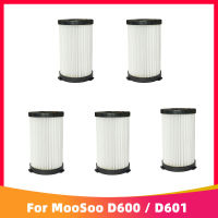 สำหรับ MooSoo D600 D601 Iwoly V600เครื่องดูดฝุ่นแบบมีสายเปลี่ยนอุปกรณ์อะไหล่แผ่นกรอง Hepa และชุดฟองน้ำ