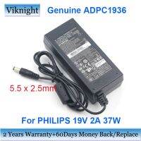 ☊ขาดำ2023. . ADPC1936 19V 2A 37W อะแดปเตอร์ AC สำหรับ PHILIPS 220C4LSB/93 226V4TFB/93 226V4TFB 220C 4LSB จอแอลซีดี Power เครื่องชาร์จอุปกรณ์