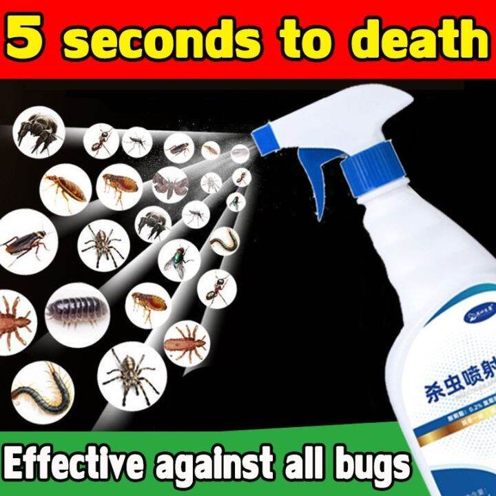 Insecticide Spray 500ML Kills sewer bugs fleas mosquitoes mites insects