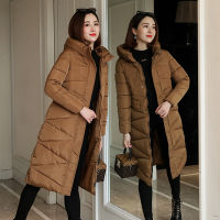 Plus Size 3XL Women Parkas Winter Hooded Warm Coat Slim Cotton Padded Basic Jacket Female Casual Long Outwear Feminina  New