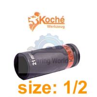 Woww สุดคุ้ม KOCHE ลูกบล็อกลมยาวบาง ขนาด 1/2 นิ้ว 6PT ลูกบล็อกลมยาว ถอดล้อแม็ค 1/2″ 6PT บล็อกลม บล็อกลมยาว บล็อก ราคาโปร ประแจ ประแจ เลื่อน ประแจ ปอนด์ ประแจ คอม้า