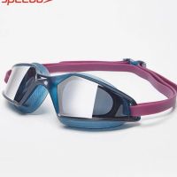 Speedo Speedo เฟรมขนาดใหญ่ไฮโดรพัลส์สำหรับผู้ชายแว่นตาว่ายน้ำแว่นตาว่ายน้ำแว่นตาว่ายน้ำกันหมอก HD สำหรับการฝึกแบบมืออาชีพ