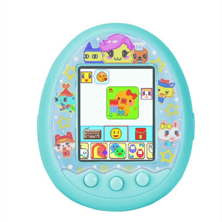 หน้าจอสัมผัสอิเล็กทรอนิกส์-tamagotchis-โต้ตอบของเล่น-วัสดุ-abs-สีสัน-หน้าจอดิจิตอลที่มีสีสัน-e-กว่า6ปี