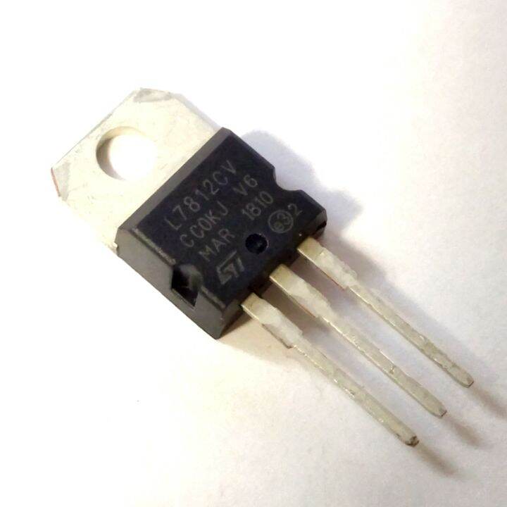5ชิ้นใหม่ L7812CV LM7812 MC7812 TO-220วงจรคุมแรงดันไฟฟ้า IC | Lazada.co.th