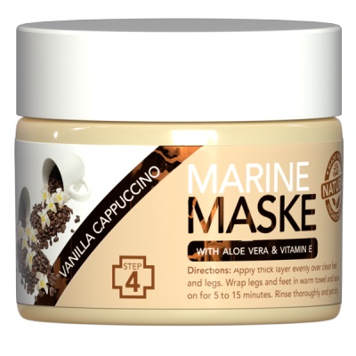 LA PALM MARINE MASKE VANILLA CAPPUCCINO 340 g ของแท้!! / Maske มาส์ก ผิวกาย
