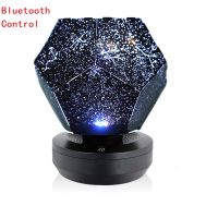 3สีไฟ LED เด็กห้องนอนไฟหมุน Spin Starry Sky โปรเจคเตอร์โคมไฟต้นแบบดาวไฟกลางคืน Galaxy ดาว Starry Sky โปรเจคเตอร์โคมไฟกับรีโมทคอนโทรลไฟกลางคืนตกแต่ง-โรแมนติกหมุน,ชาร์จ,ลดแสง,เกมส์จับเวลา