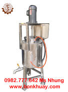 Bồn khuấy hóa chất cánh thủy lực 2 tầng