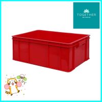 ลังทึบ GW 33.5x48.5x18.5 ซม. สีแดงSTORAGE BOX GW 33.5X48.5X18.5C RED **หมดแล้วหมดเลย**