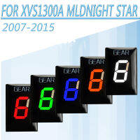 รถจักรยานยนต์เกียร์แสดงตัวบ่งชี้สำหรับ Yamaha XVS1300A XVS1300 A Mldnight Star 2007 - 2015 2014 2013 2012 2011 2010 1-6เกียร์