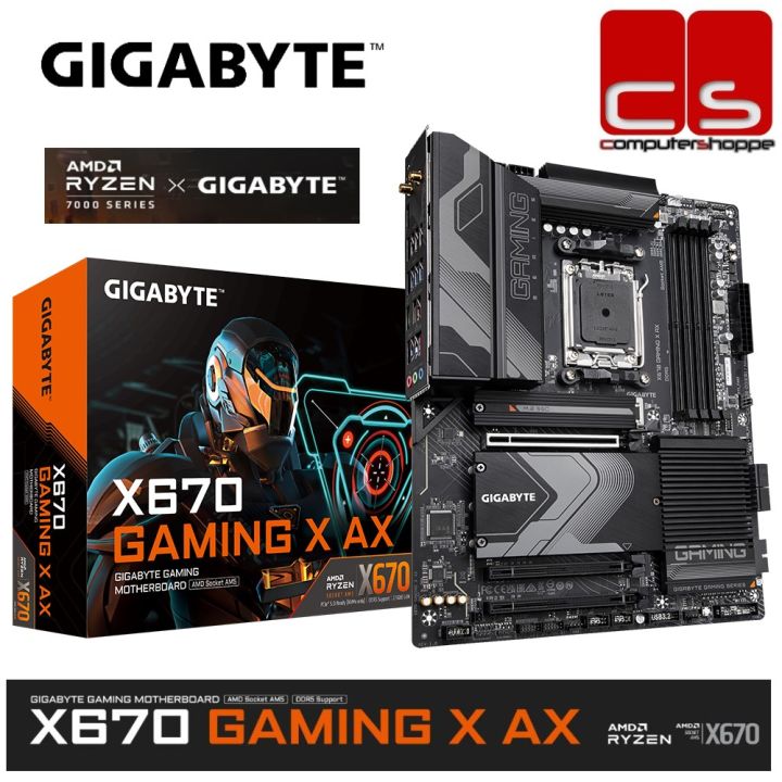 GIGABYTE AORUS X670/B650 Gaming Motherboards - AM5