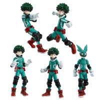 ✅ฮีโร่ของฉันอิซูคุมิดอริยะ Deku ตัวตุ๊กตาอะนิเมะเปลี่ยนได้ใบหน้าของสะสมพีวีซีโชโตะบากูของเล่นโมเดล