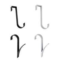 6 Pieces Bathroom Radiator Hooks Towel Holder R/u-shape Shower Door Hooks Space Aluminum Coat Hooks Free Placement