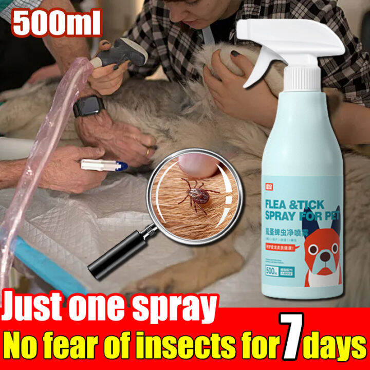 🐶Healthy deworming🐱 XGAI Anti tick and flea spray Ticks and fleas