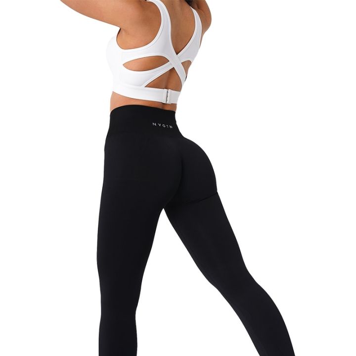 NVGTN Solid Seamless Leggings Women Soft Workout Tights Fitness Outfits  Yoga Pants High Waisted Gym Wear Spandex Leggings