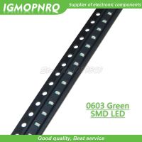 100pcs Green 0603 SMD LED diodes light IGMOPNRQ