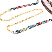 Sunglasses Glasses Chain For Women Lanyard Acrylic Crystal Eyeglasses Chain Neck Chain Glasses Holder Cord Mask Hang Mask Holder