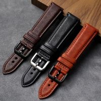 Handmade French Napa first-layer cowhide strap 18 19 20 22MM fine genuine leather suitable for Seagull double master men 【JYUE】