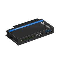 ROCKETEK RT-SGO727 USB 3.0 + USB 2.0 + ฮับอินเตอร์เฟส USB ไมโคร USB สำหรับ Microsoft Surface Go มี2บัตร TF และช่องเสียบการ์ดเอสดี (จัดส่งเร็ว)